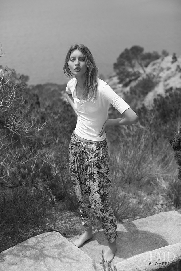 Giulia Maenza featured in  the Adriana Iglesias lookbook for Spring/Summer 2018