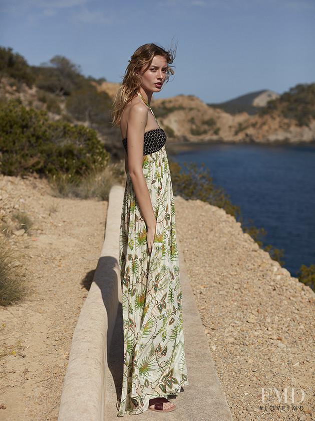 Giulia Maenza featured in  the Adriana Iglesias lookbook for Spring/Summer 2018