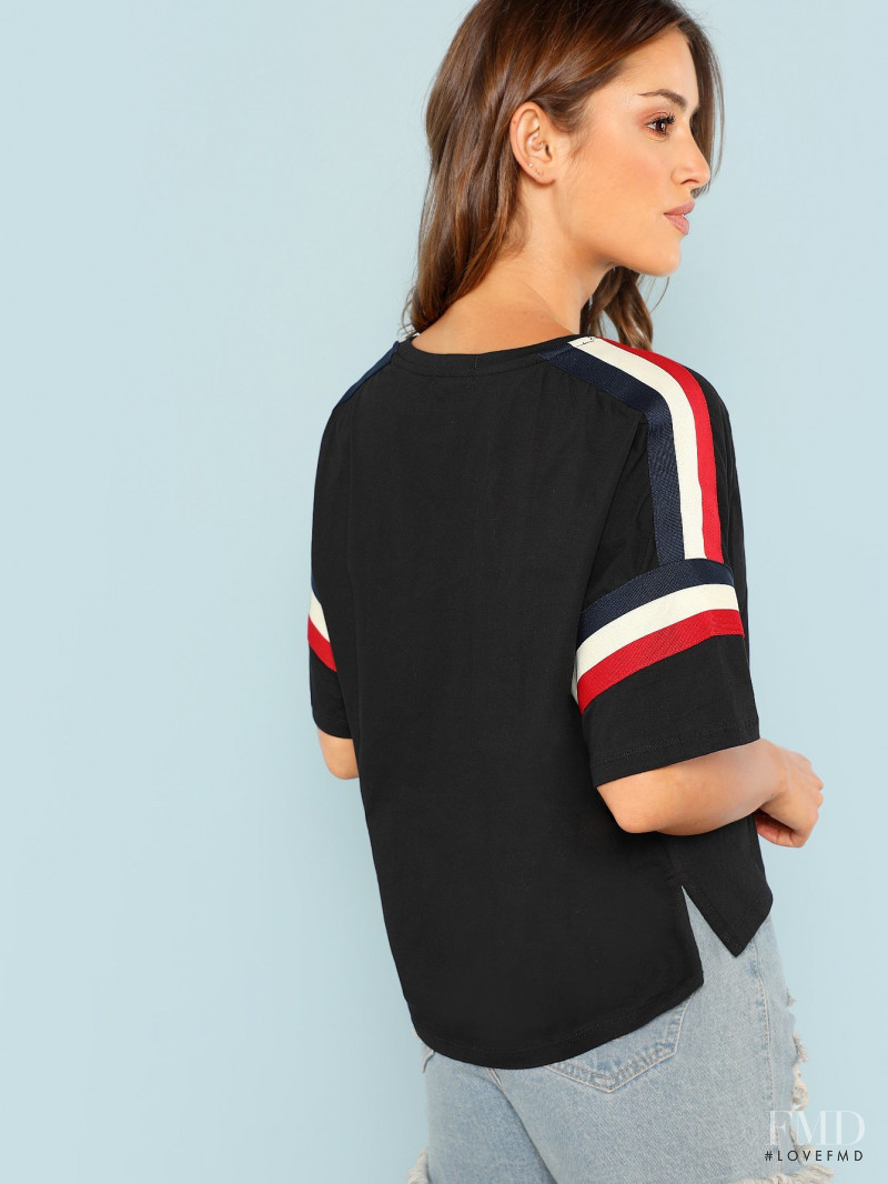 Jehane-Marie Gigi Paris featured in  the Shein catalogue for Spring/Summer 2018