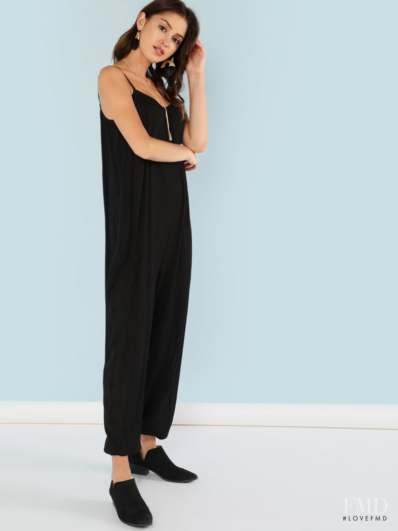 Jehane-Marie Gigi Paris featured in  the Shein catalogue for Spring/Summer 2018