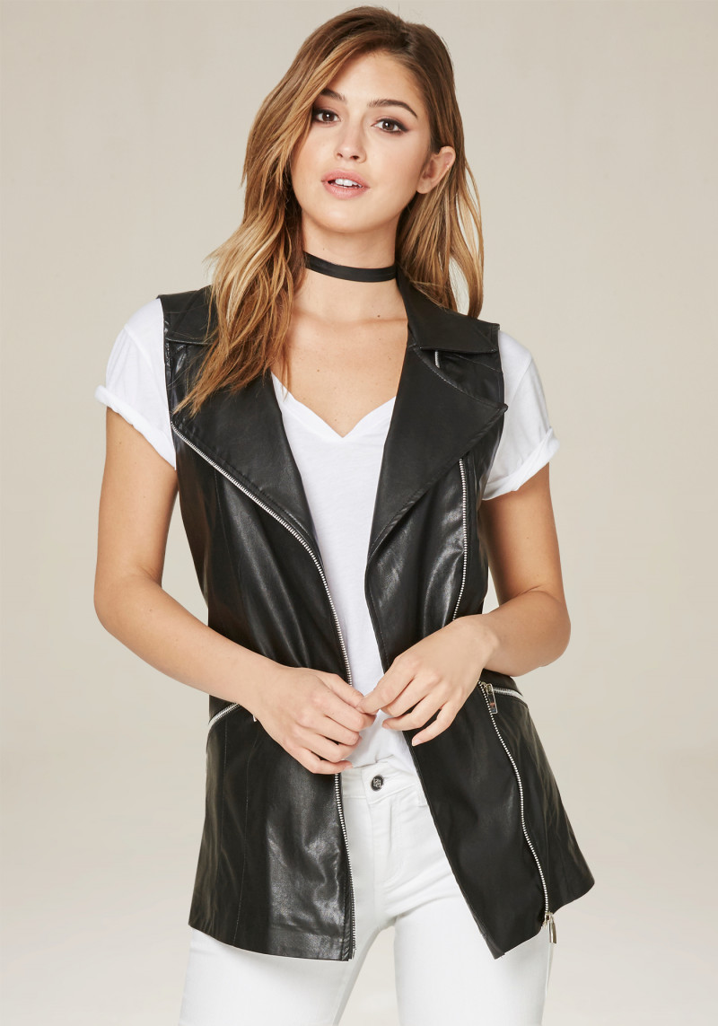 Jehane-Marie Gigi Paris featured in  the bebe catalogue for Spring/Summer 2018