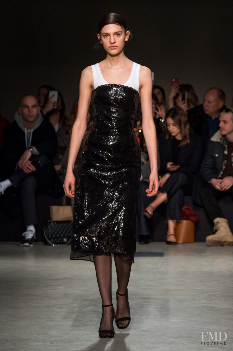 Cyrielle Lalande featured in  the BROGNANO fashion show for Autumn/Winter 2018