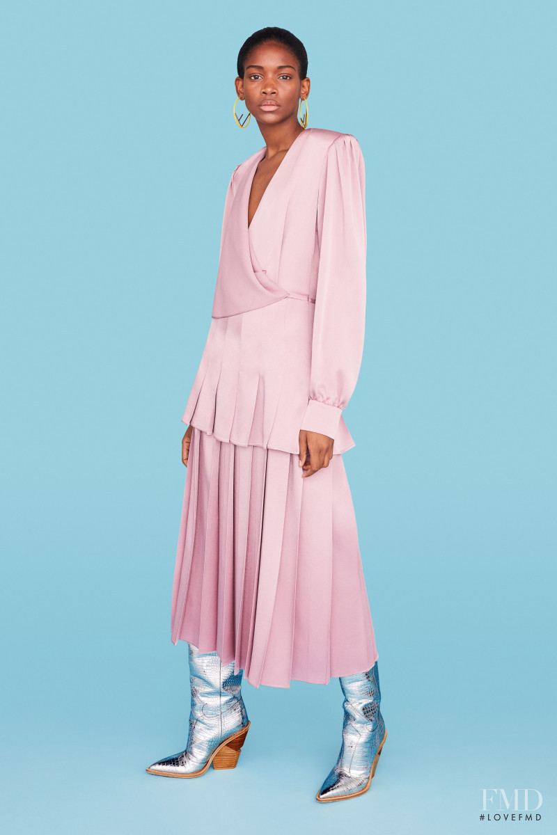 Elibeidy Dani featured in  the Fendi lookbook for Resort 2019