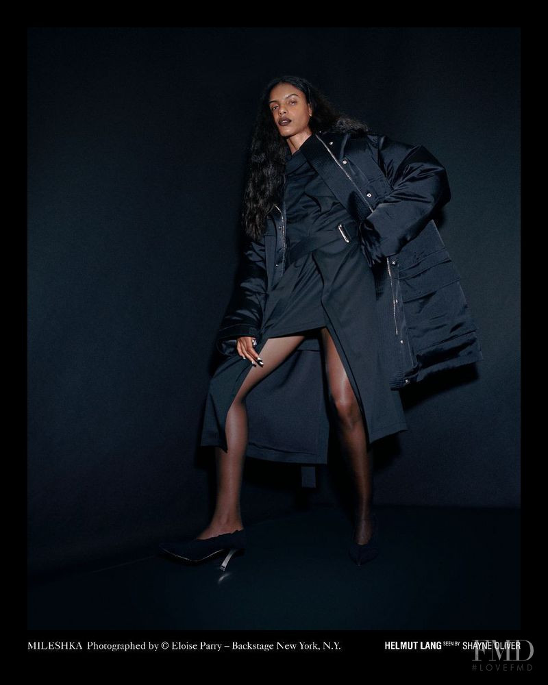 Helmut Lang as seen by Shayne Oliver lookbook for Spring/Summer 2018