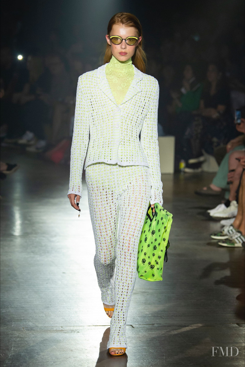 Yeva Podurian featured in  the Kenzo fashion show for Spring/Summer 2019