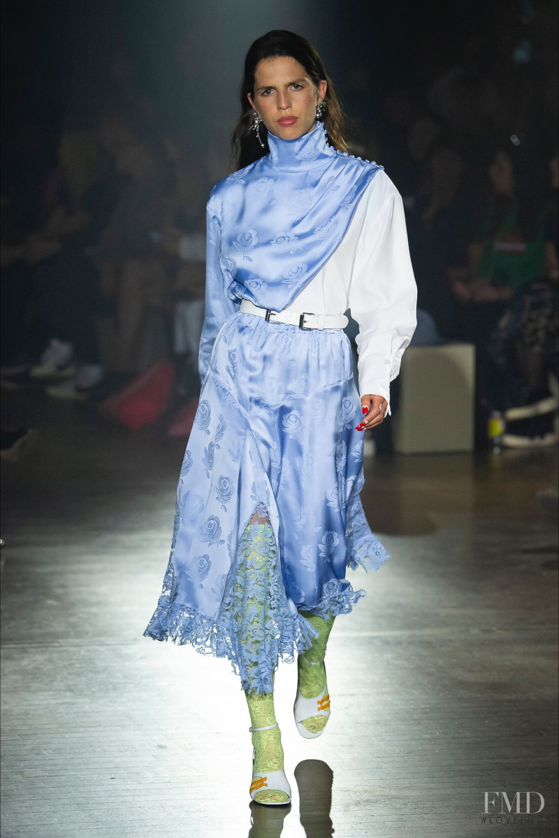 Hayett McCarthy featured in  the Kenzo fashion show for Spring/Summer 2019