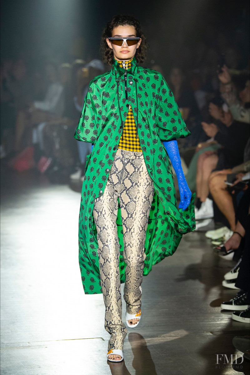 Sveta Black featured in  the Kenzo fashion show for Spring/Summer 2019
