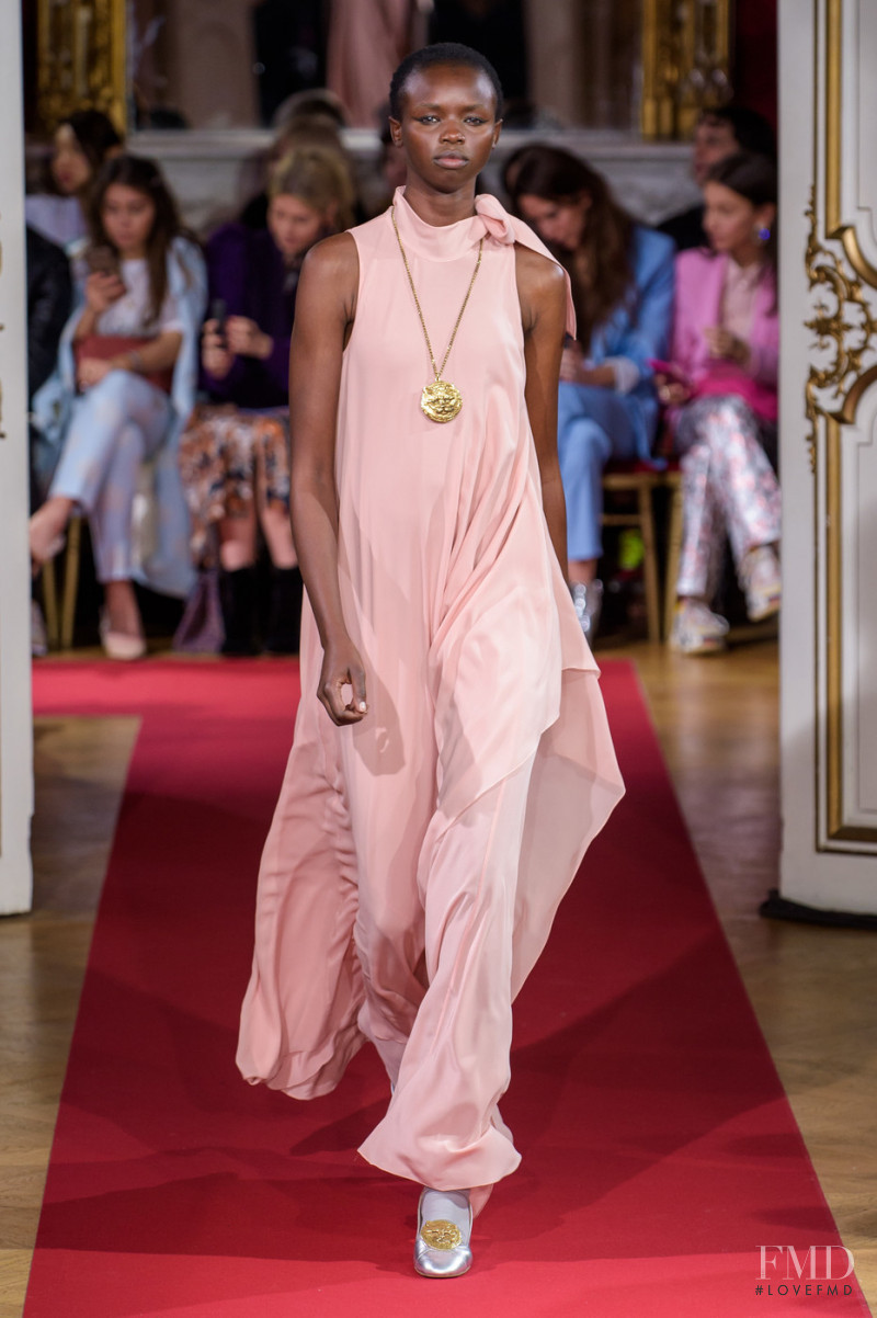 Akiima Ajak featured in  the Paul et Joe fashion show for Autumn/Winter 2018