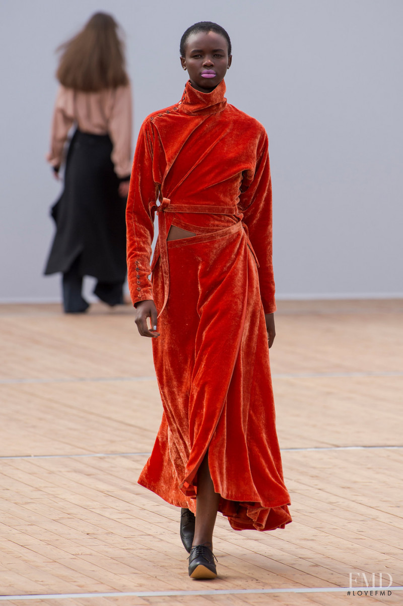 Akiima Ajak featured in  the Beautiful People fashion show for Autumn/Winter 2018