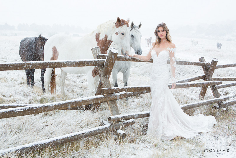 Jehane-Marie Gigi Paris featured in  the Allure Bridals lookbook for Autumn/Winter 2017