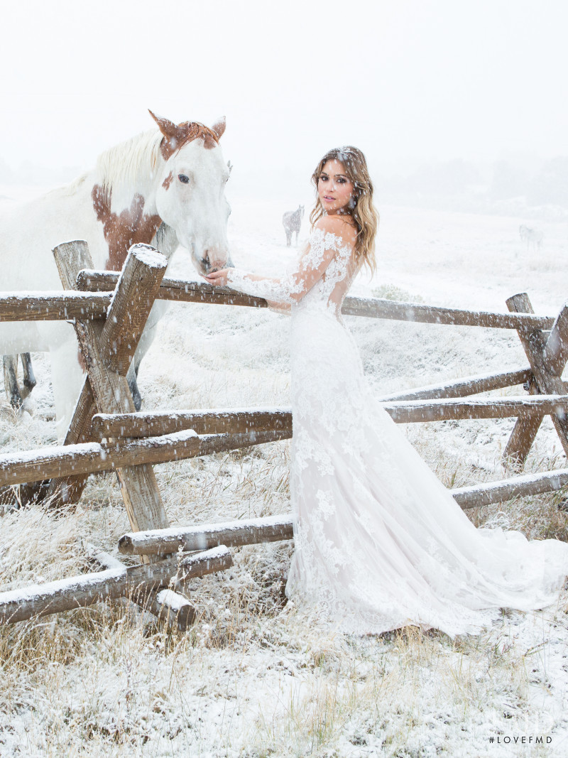 Jehane-Marie Gigi Paris featured in  the Allure Bridals lookbook for Autumn/Winter 2017