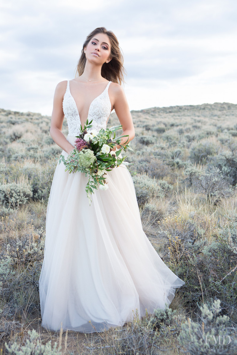 Jehane-Marie Gigi Paris featured in  the Allure Bridals lookbook for Autumn/Winter 2017