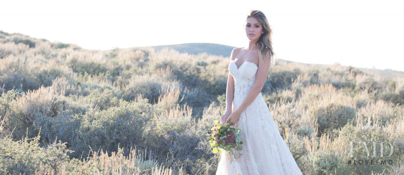 Jehane-Marie Gigi Paris featured in  the Allure Bridals lookbook for Autumn/Winter 2017