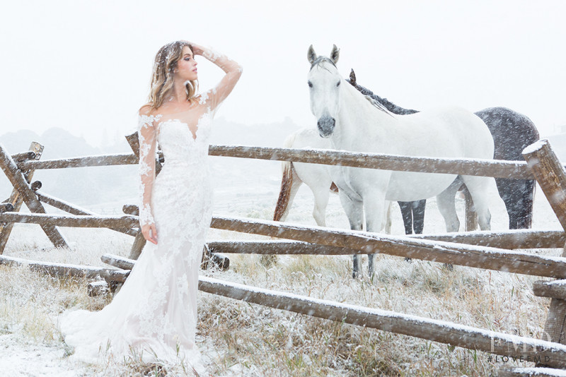 Jehane-Marie Gigi Paris featured in  the Allure Bridals lookbook for Autumn/Winter 2017