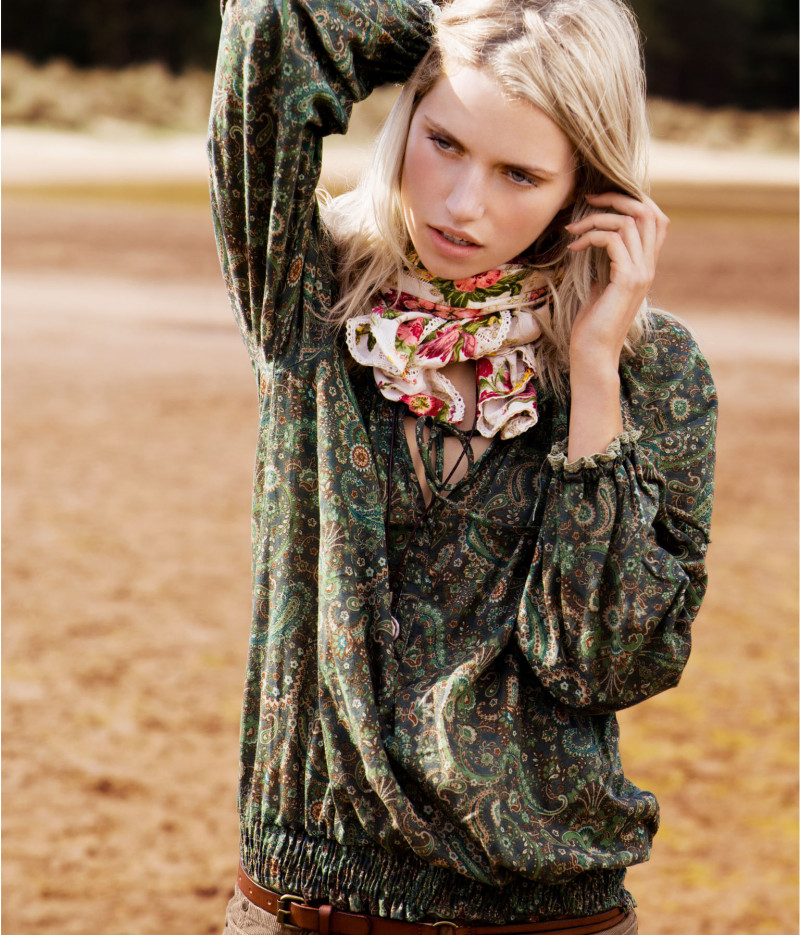 Cato van Ee featured in  the H&M catalogue for Autumn/Winter 2011