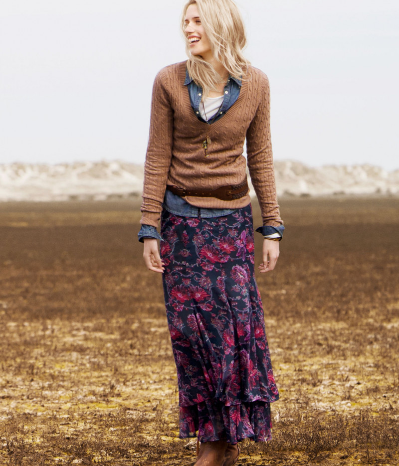 Cato van Ee featured in  the H&M catalogue for Autumn/Winter 2011