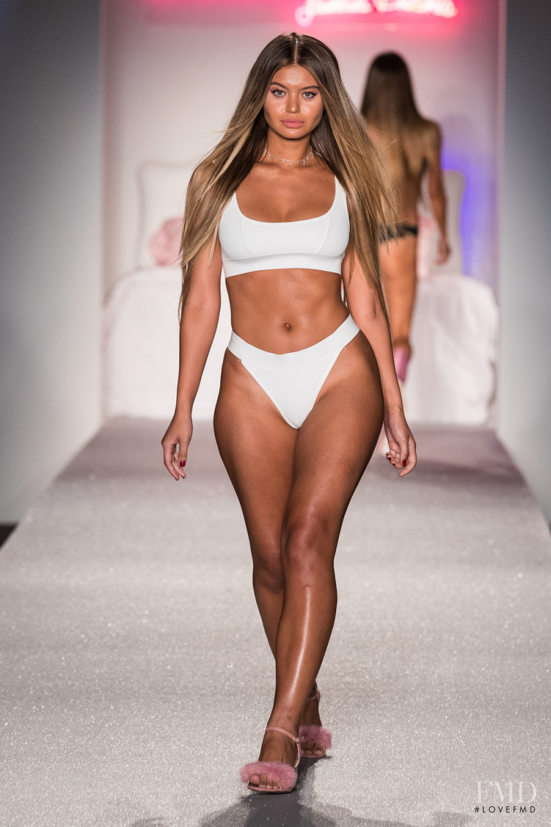 Sofia Jamora featured in  the Frankies Bikinis fashion show for Spring/Summer 2018