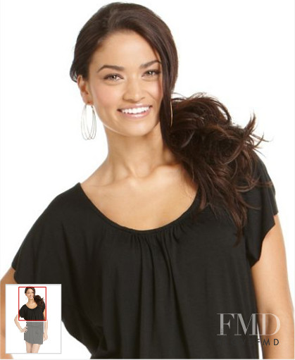 Shanina Shaik featured in  the Macy\'s catalogue for Spring/Summer 2010