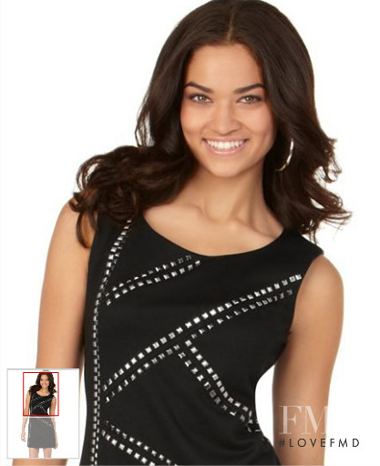 Shanina Shaik featured in  the Macy\'s catalogue for Spring/Summer 2010