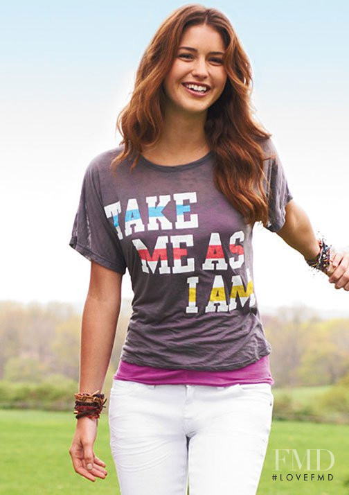 Jehane-Marie Gigi Paris featured in  the Delias catalogue for Spring/Summer 2011