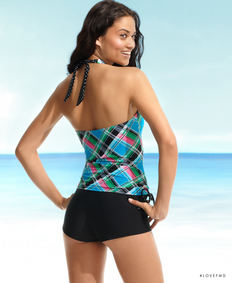Shanina Shaik featured in  the Macy\'s catalogue for Spring/Summer 2011