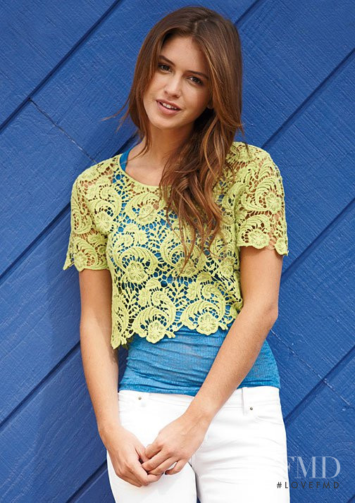 Jehane-Marie Gigi Paris featured in  the Delias catalogue for Spring/Summer 2012