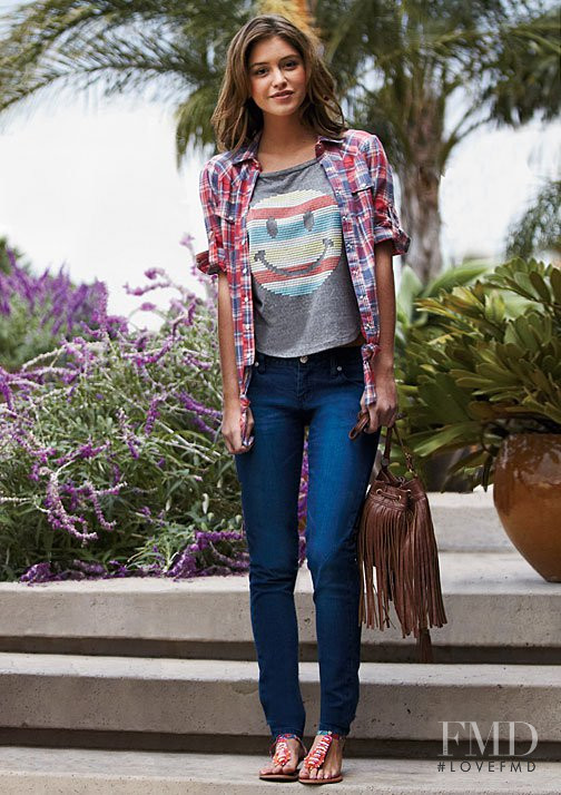 Jehane-Marie Gigi Paris featured in  the Delias catalogue for Spring/Summer 2012