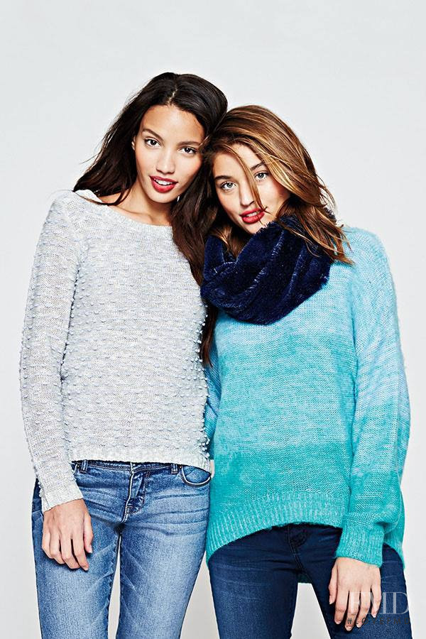 Daniela Lopez Osorio featured in  the Delias catalogue for Autumn/Winter 2012