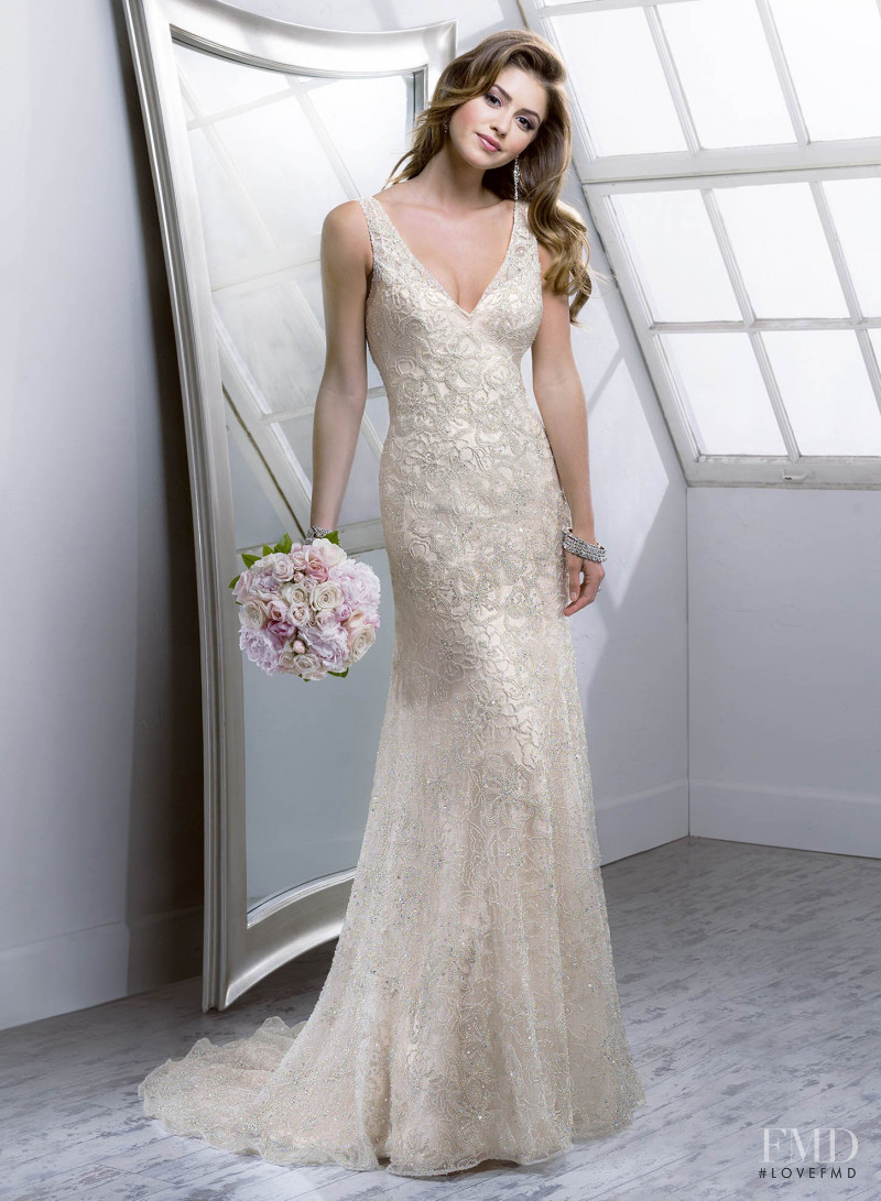 Jehane-Marie Gigi Paris featured in  the Sottero & Midgley catalogue for Spring/Summer 2014