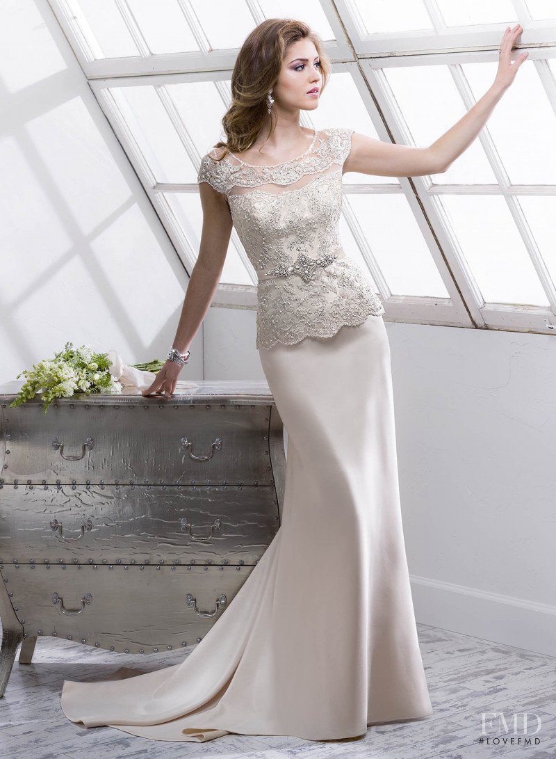 Jehane-Marie Gigi Paris featured in  the Sottero & Midgley catalogue for Spring/Summer 2014