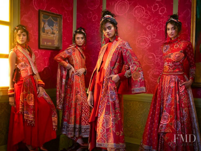 Tarun Tahiliani lookbook for Autumn/Winter 2018