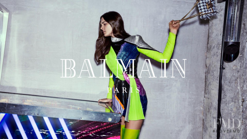 Balmain The Balmain Beat advertisement for Autumn/Winter 2018