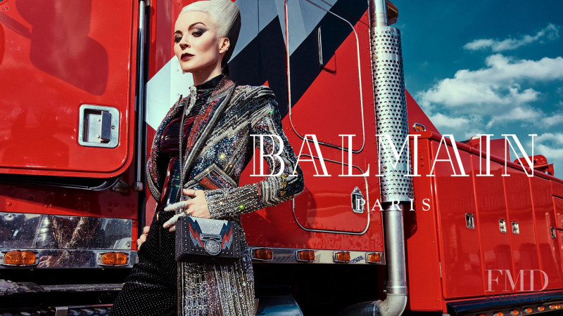 Balmain The Balmain Beat advertisement for Autumn/Winter 2018