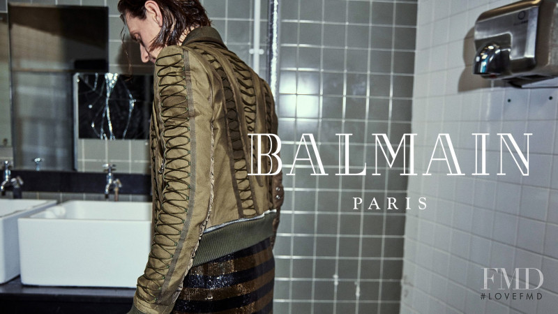 Balmain The Balmain Beat advertisement for Autumn/Winter 2018