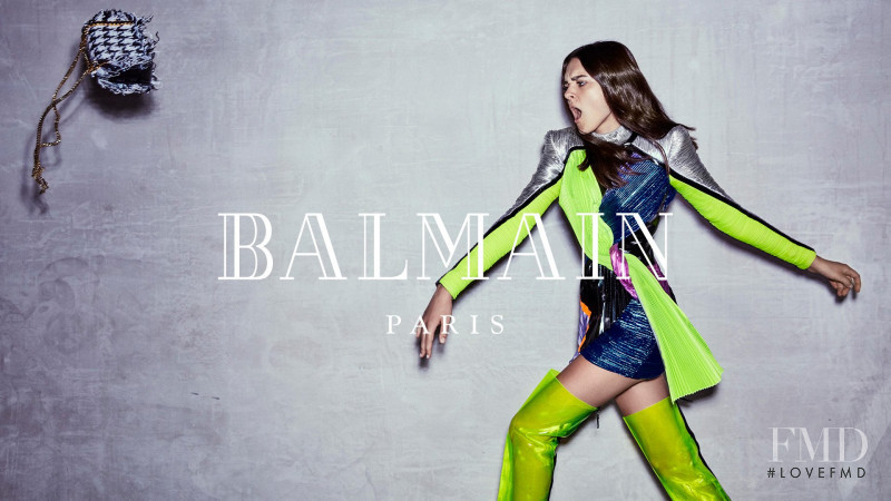 Balmain The Balmain Beat advertisement for Autumn/Winter 2018