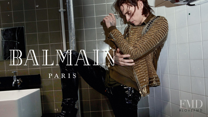 Balmain The Balmain Beat advertisement for Autumn/Winter 2018