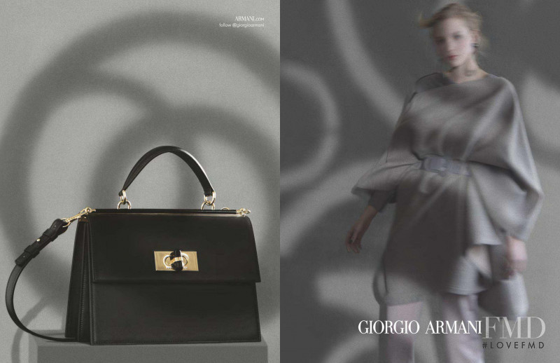 Giorgio Armani advertisement for Autumn/Winter 2018