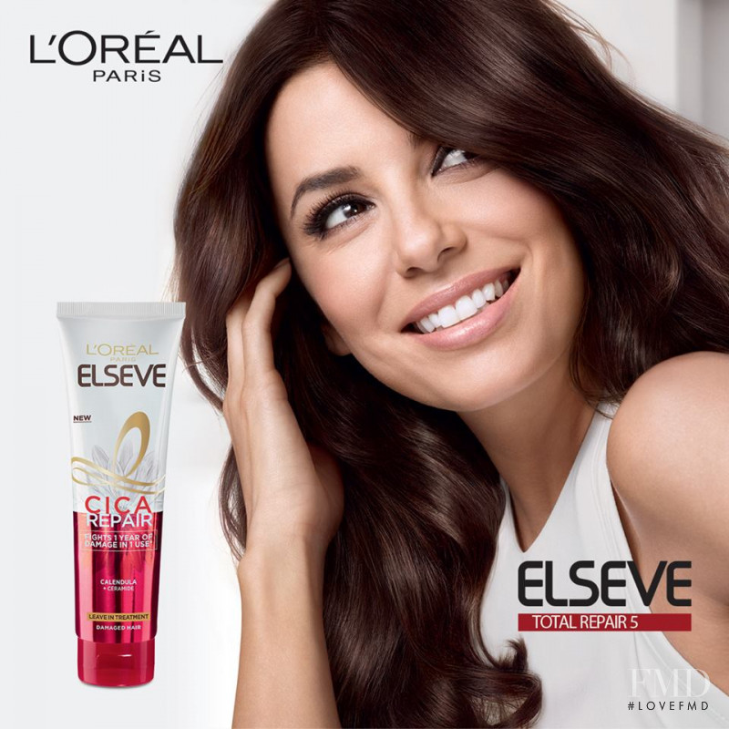 L\'Oreal Paris Elvive Total Repair 5 Repairing advertisement for Spring/Summer 2018