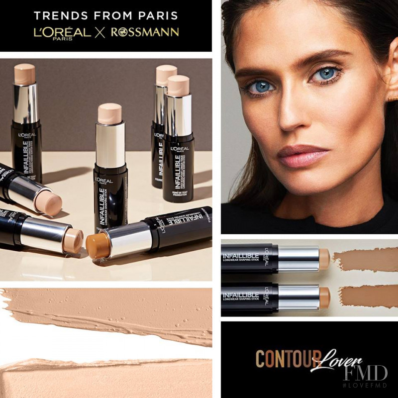 Bianca Balti featured in  the L\'Oreal Paris Eye Makeup advertisement for Spring/Summer 2018