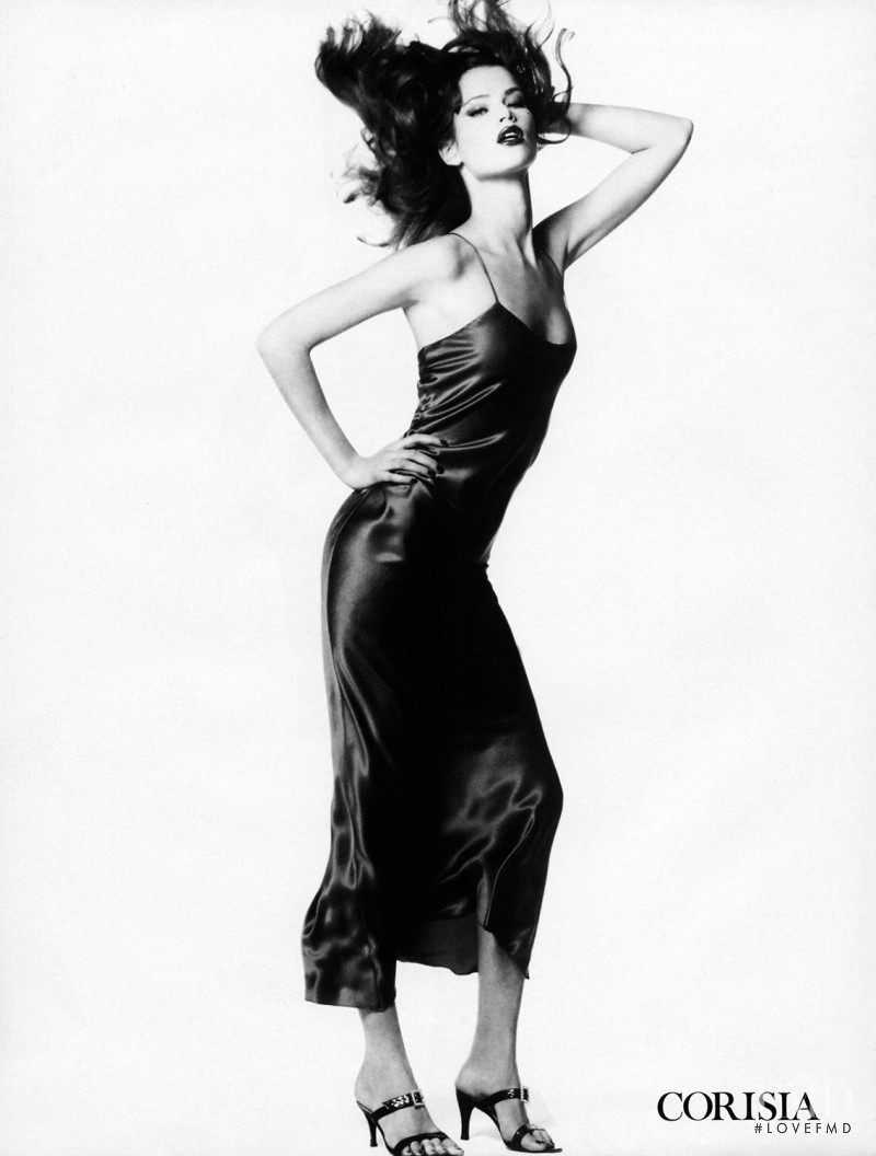 Meghan Douglas featured in  the Alberta Ferretti advertisement for Spring/Summer 1995