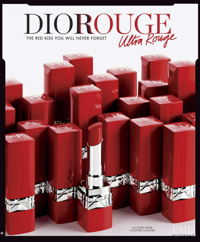 Dior Beauty Dior Rouge Lipstick advertisement for Autumn/Winter 2018