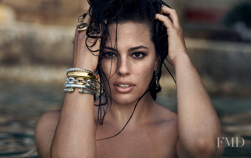 Ashley Graham featured in  the David Yurman advertisement for Autumn/Winter 2018