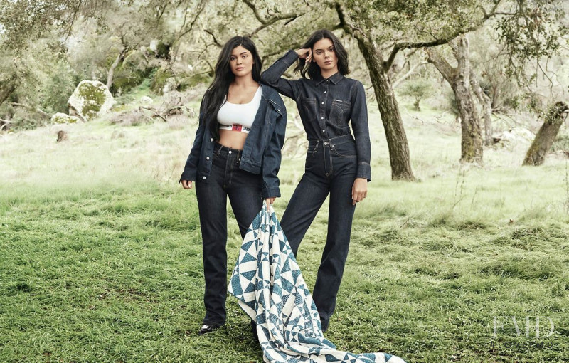 Kendall Jenner featured in  the Calvin Klein Underwear advertisement for Autumn/Winter 2018