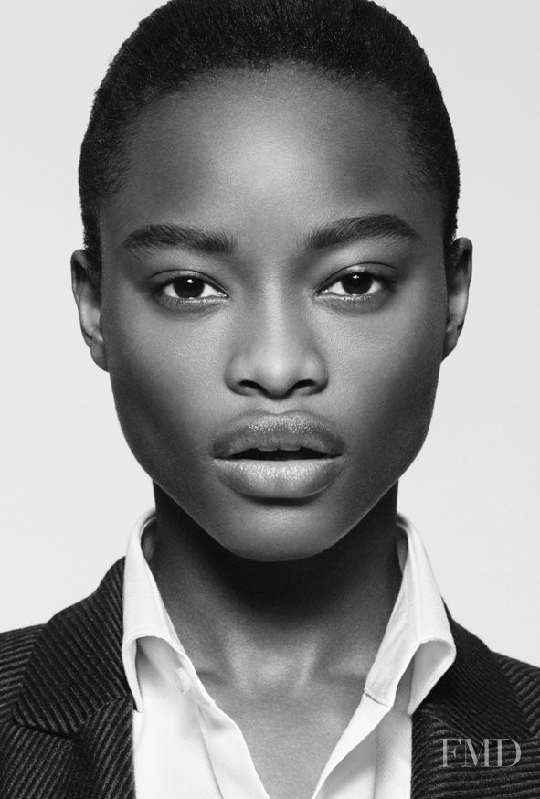 Mayowa Nicholas featured in  the Boss by Hugo Boss advertisement for Autumn/Winter 2018