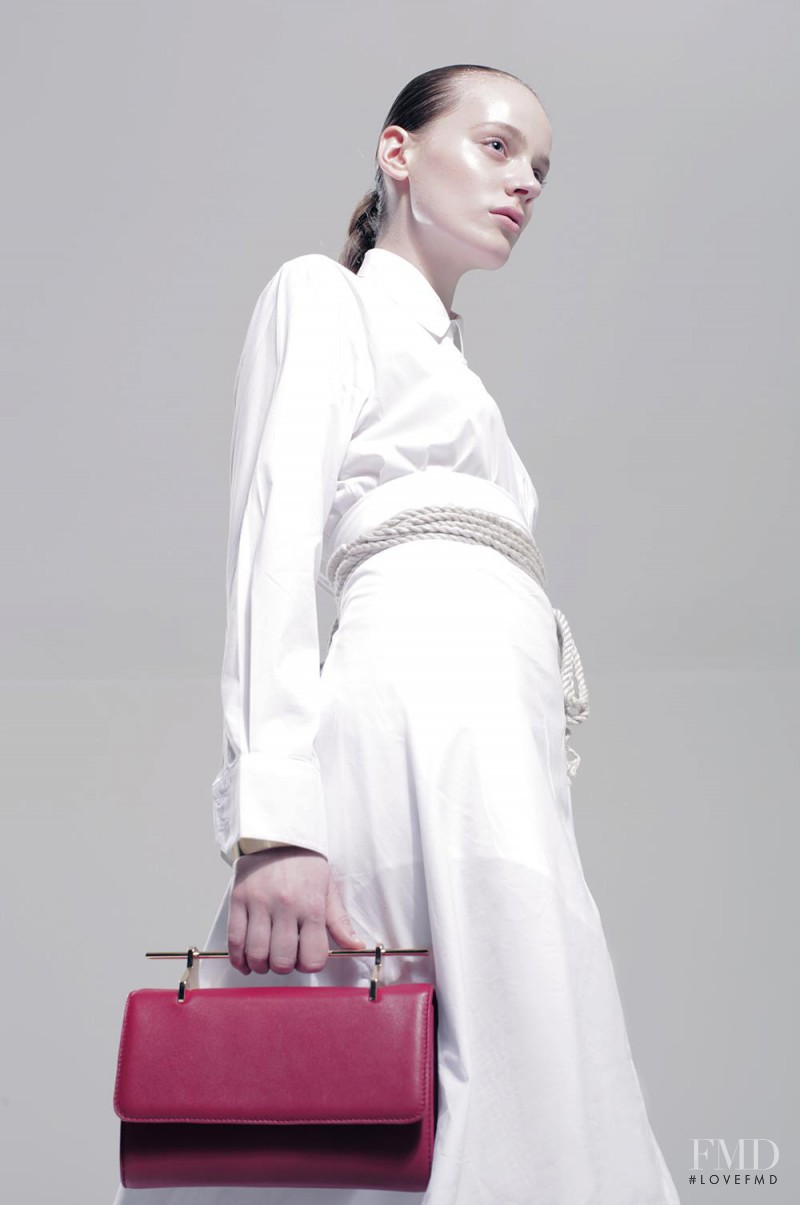 Dagmara Raczynska featured in  the M2Malletier advertisement for Spring/Summer 2013