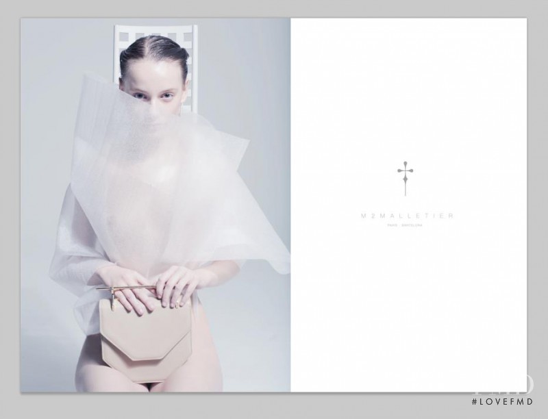 Dagmara Raczynska featured in  the M2Malletier advertisement for Spring/Summer 2013