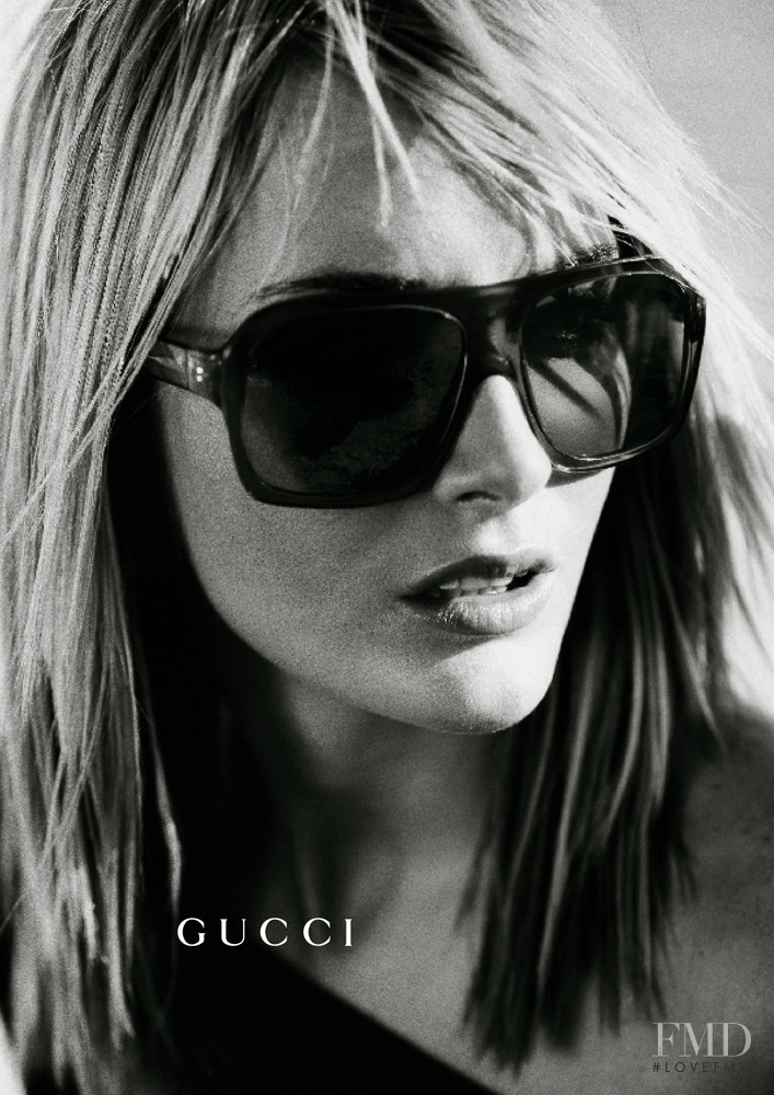 Georgina Grenville featured in  the Gucci advertisement for Spring/Summer 1997