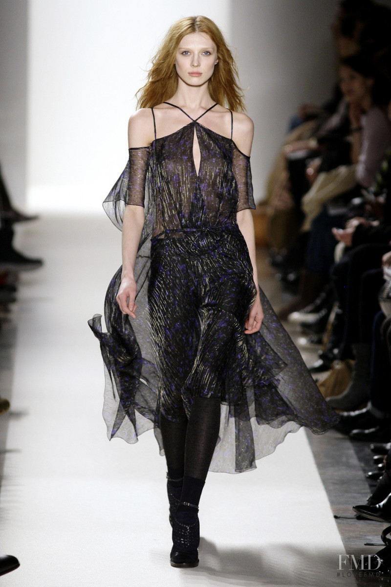 Olga Sherer featured in  the Vanessa Bruno fashion show for Autumn/Winter 2010