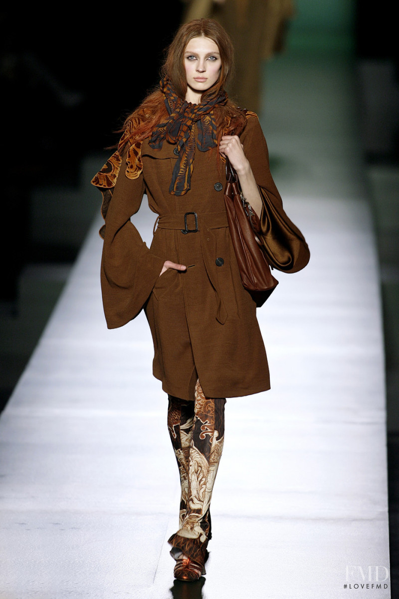 Olga Sherer featured in  the Jean-Paul Gaultier fashion show for Autumn/Winter 2008