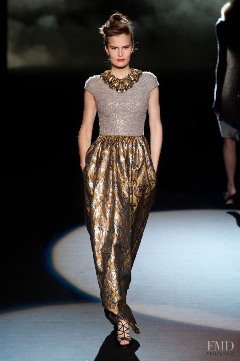 Badgley Mischka fashion show for Autumn/Winter 2013